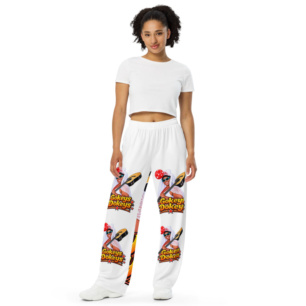 Gokeys Dokeys All-over print unisex wide-leg pants