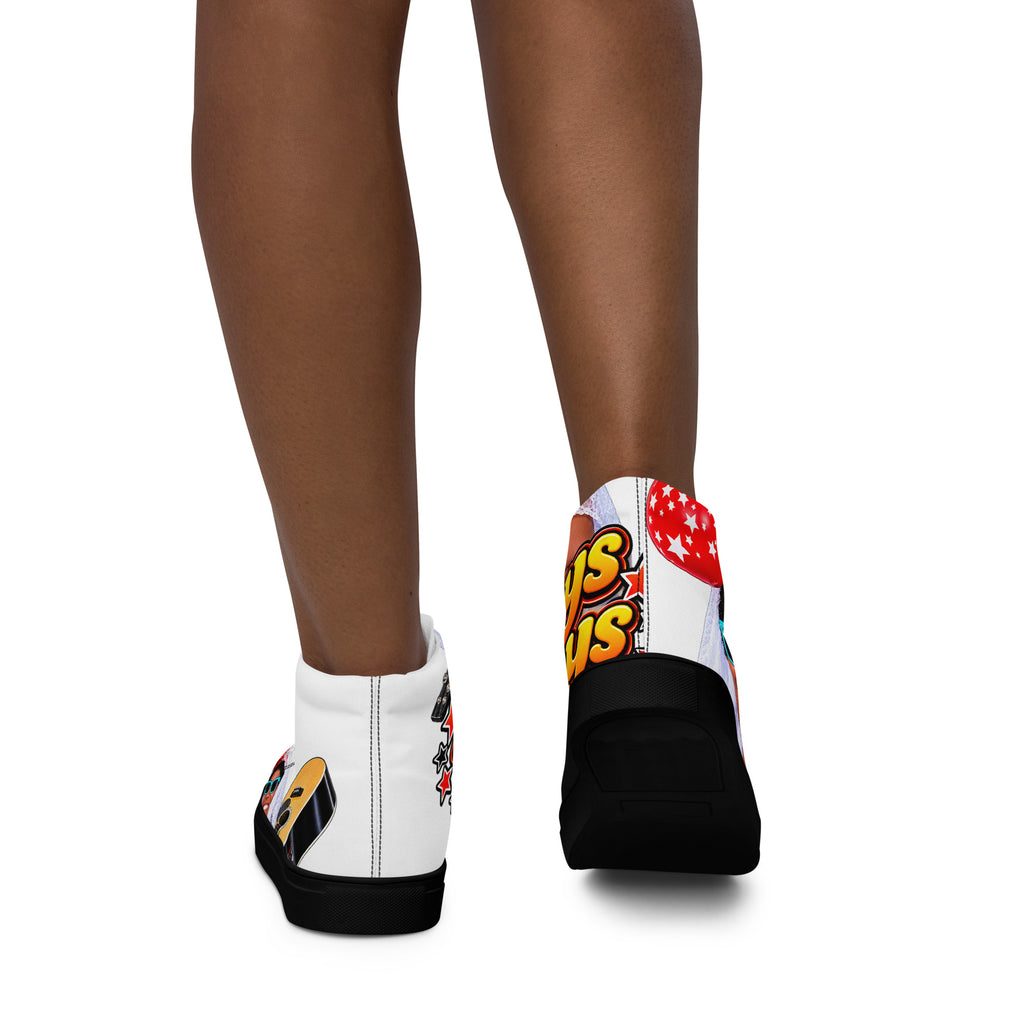 Gokeys Dokeys Women’s high top canvas shoes